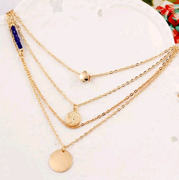 💜BOGO FREE💜 Tree of Life Multi-Layer Necklace - Picture 2 of 3